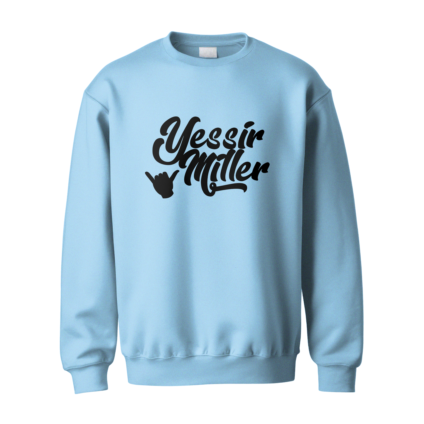 Yessir Miller (Black) - Sweater