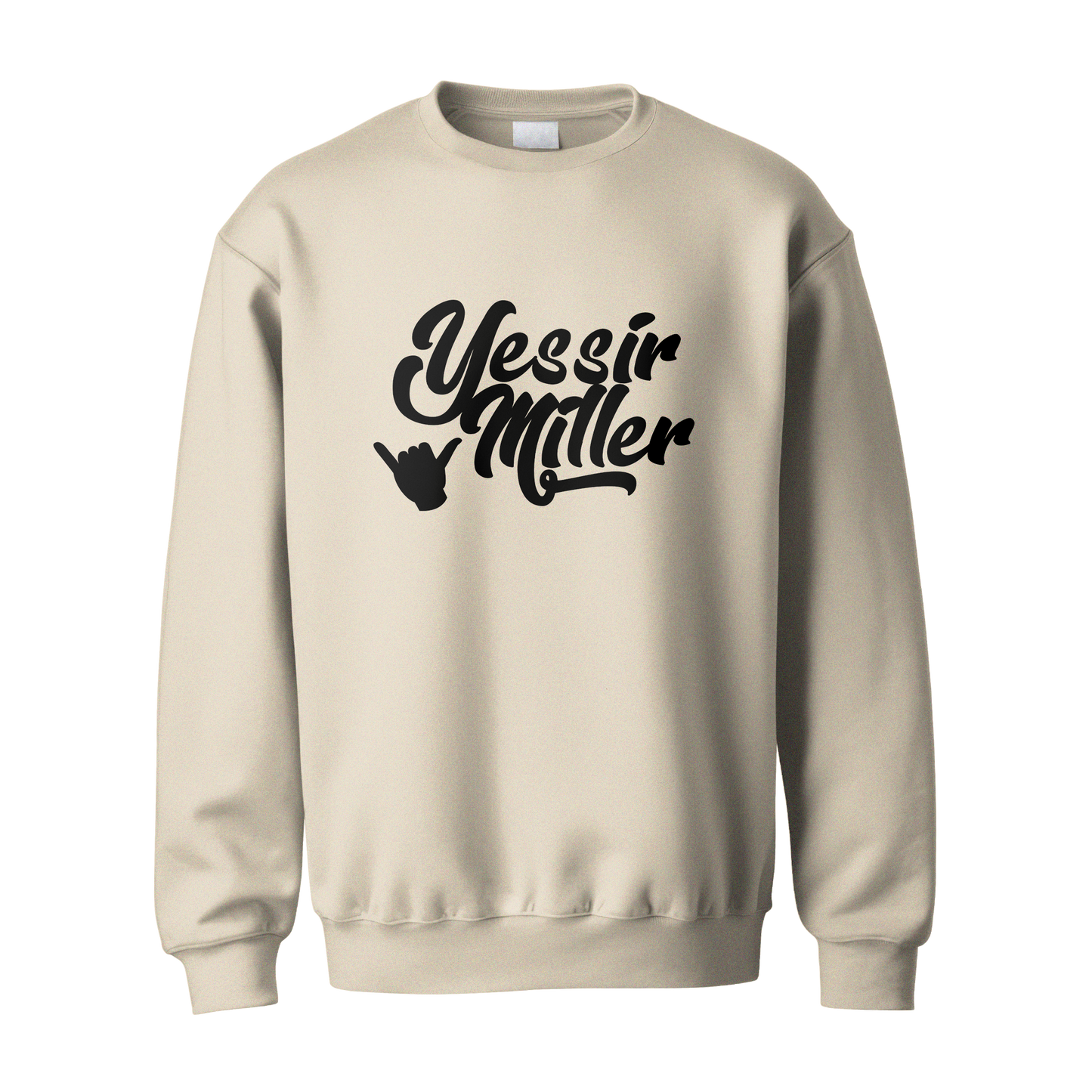 Yessir Miller (Black) - Sweater
