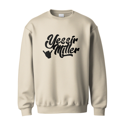 Yessir Miller (Black) - Sweater