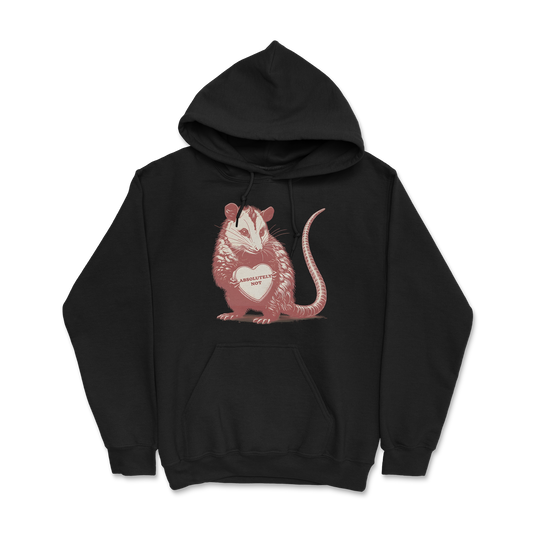 Sweat à capuche 85 % coton (blanc)