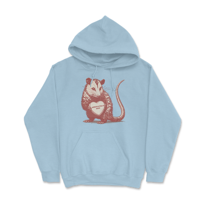 Sweat à capuche 85 % coton (blanc)