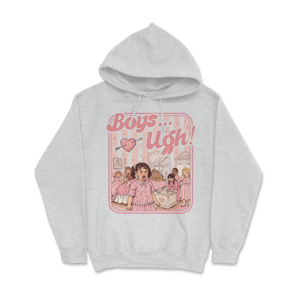 Sweat à capuche 85 % coton (blanc)