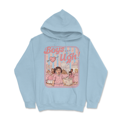 Sweat à capuche 85 % coton (blanc)