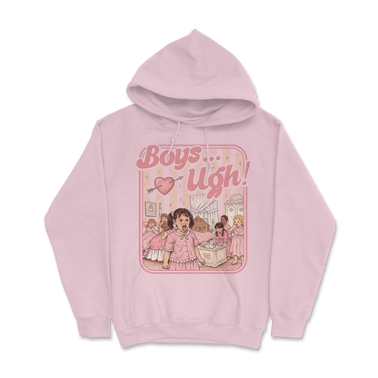 Sweat à capuche 85 % coton (blanc)