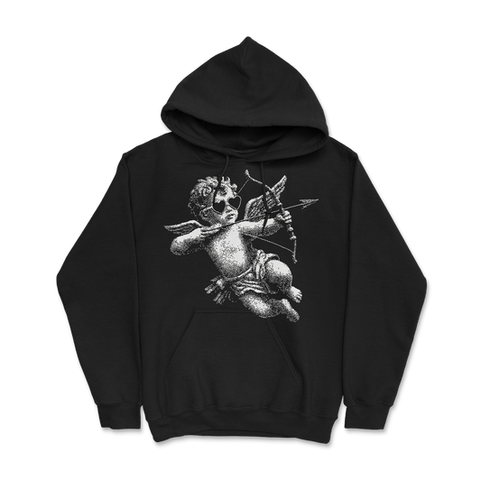 Sweat à capuche 85 % coton (blanc)