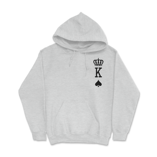 Sweat à capuche 85 % coton (blanc)