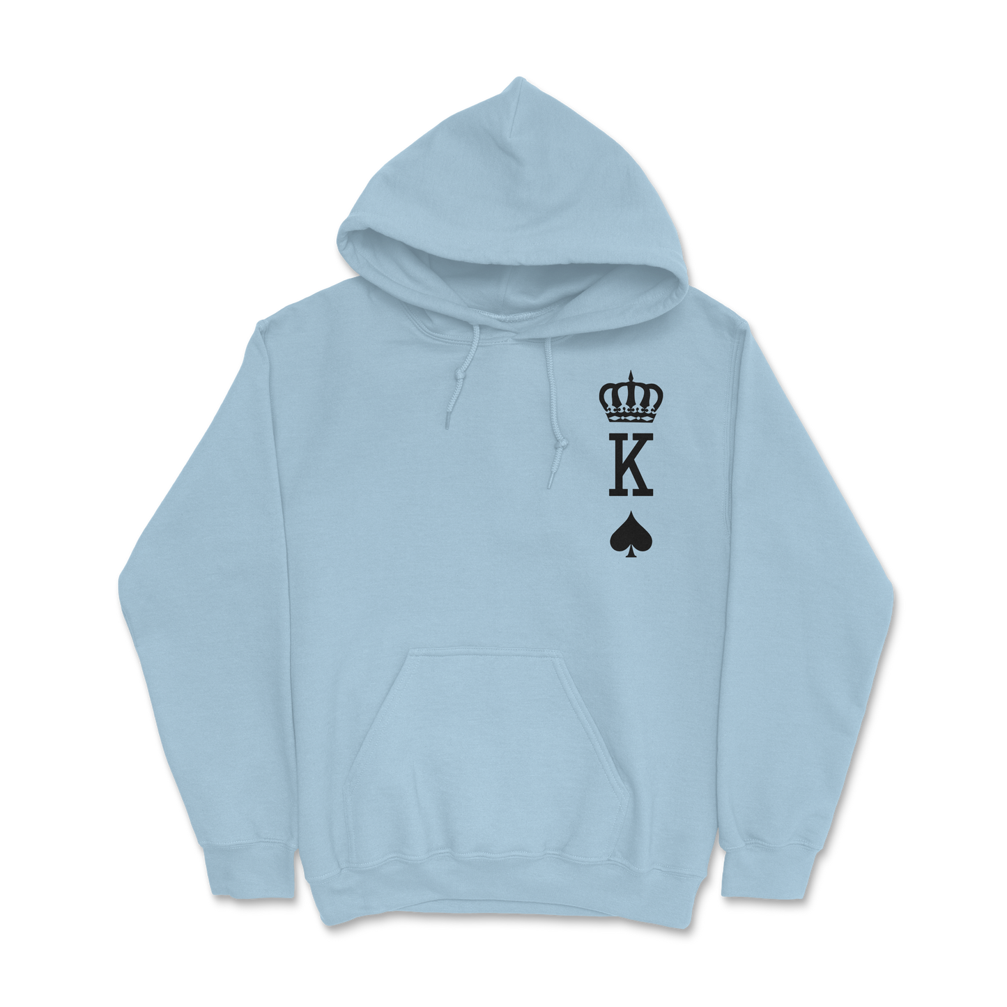 Sweat à capuche 85 % coton (blanc)