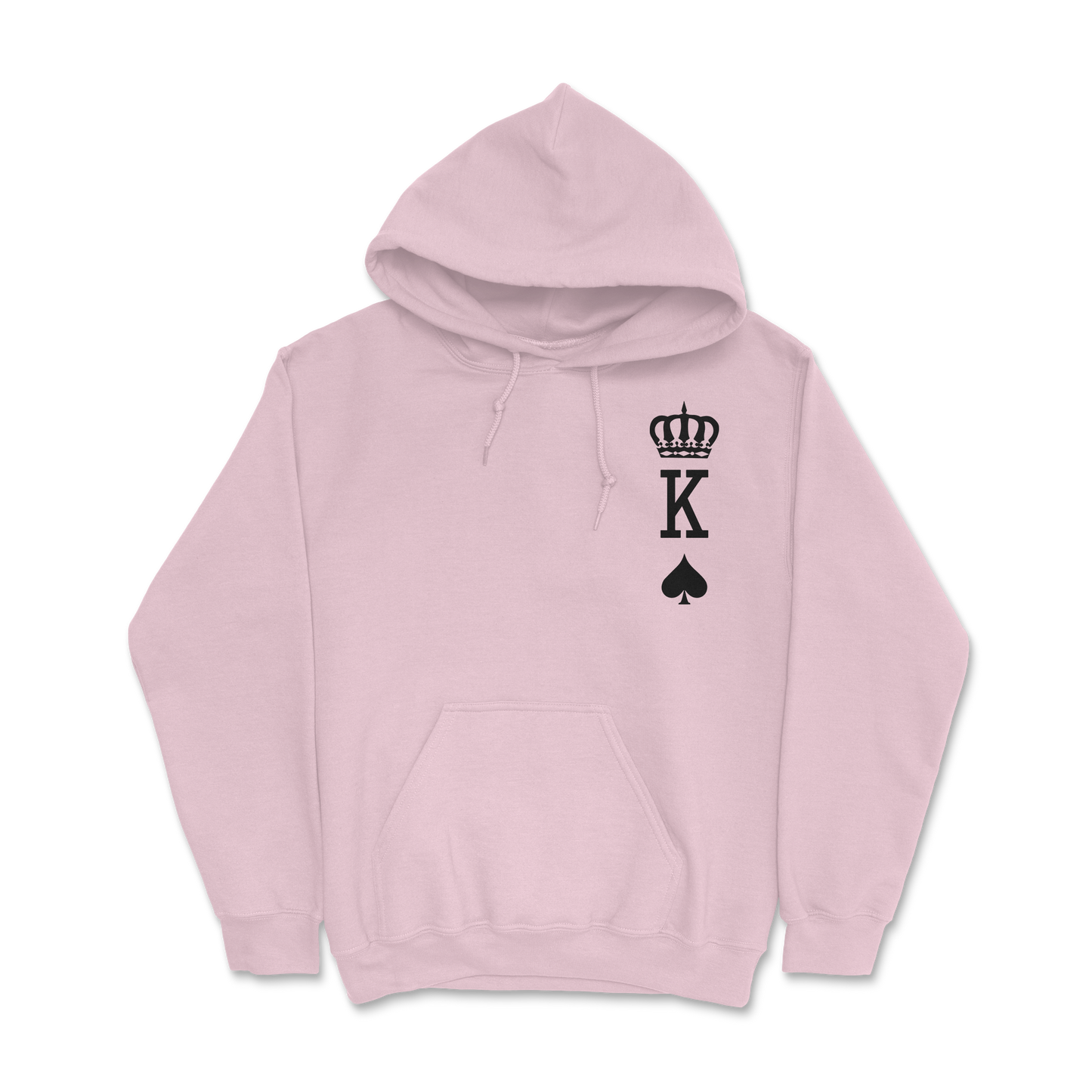 Sweat à capuche 85 % coton (blanc)