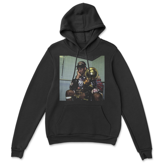 Sweat à capuche 85 % coton (blanc)