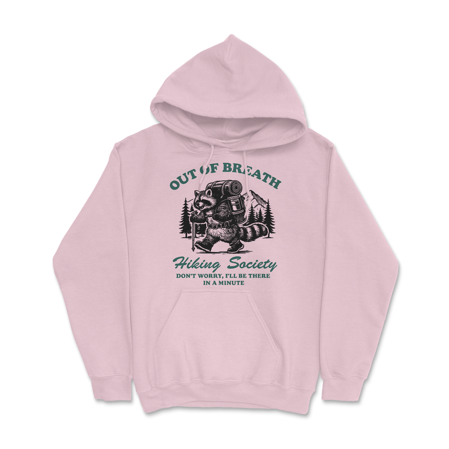 Sweat à capuche 85 % coton (blanc)