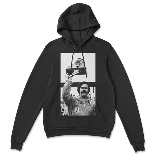 Sweat à capuche 85 % coton (blanc)