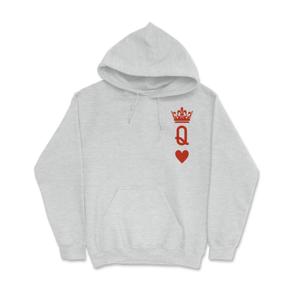 Sweat à capuche 85 % coton (blanc)