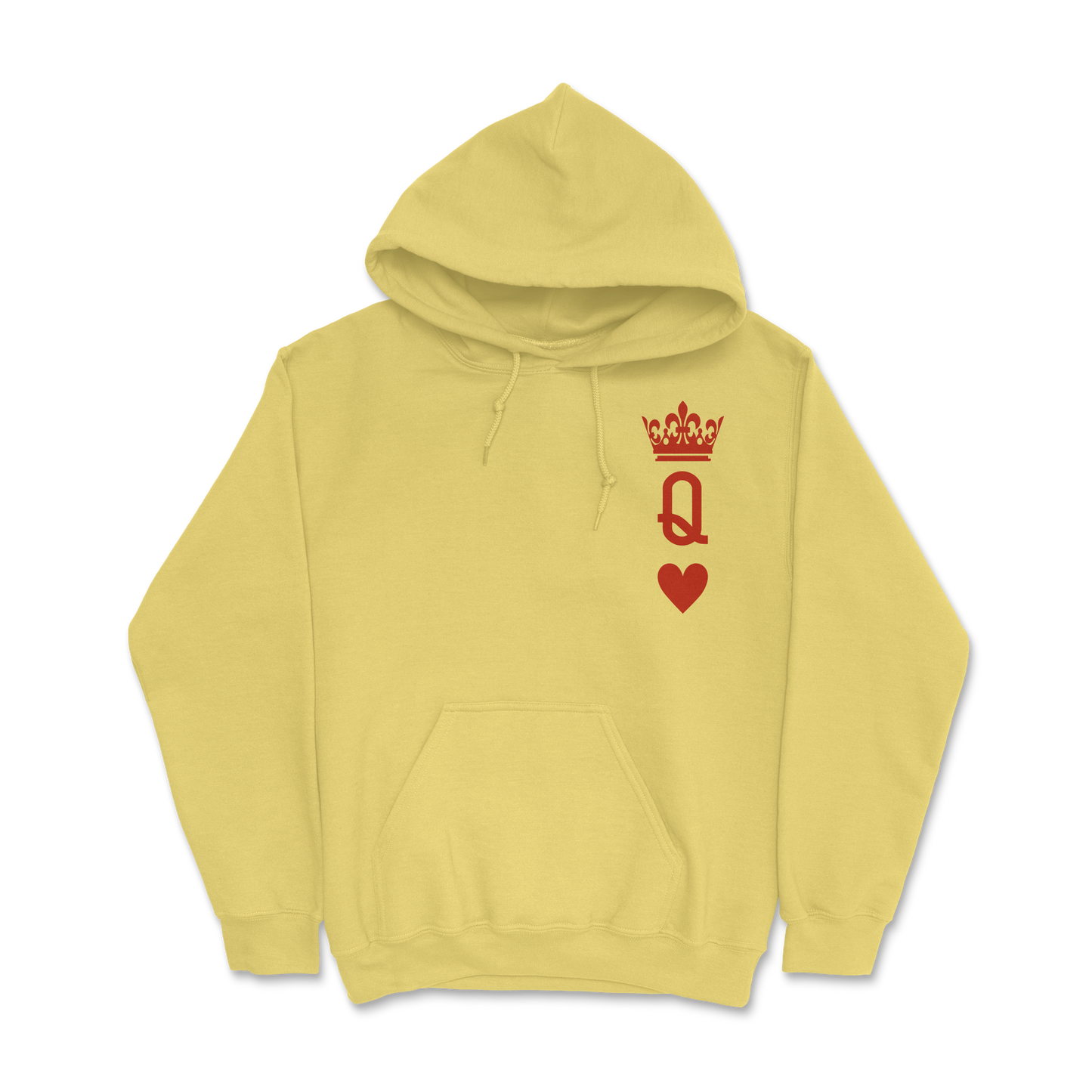 Sweat à capuche 85 % coton (blanc)