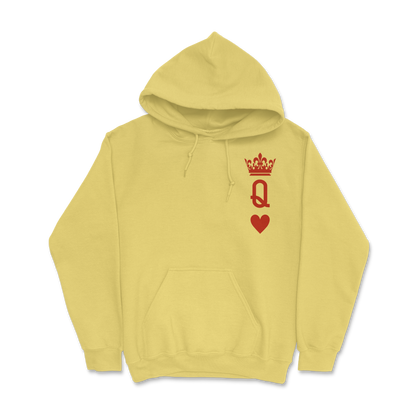 Sweat à capuche 85 % coton (blanc)