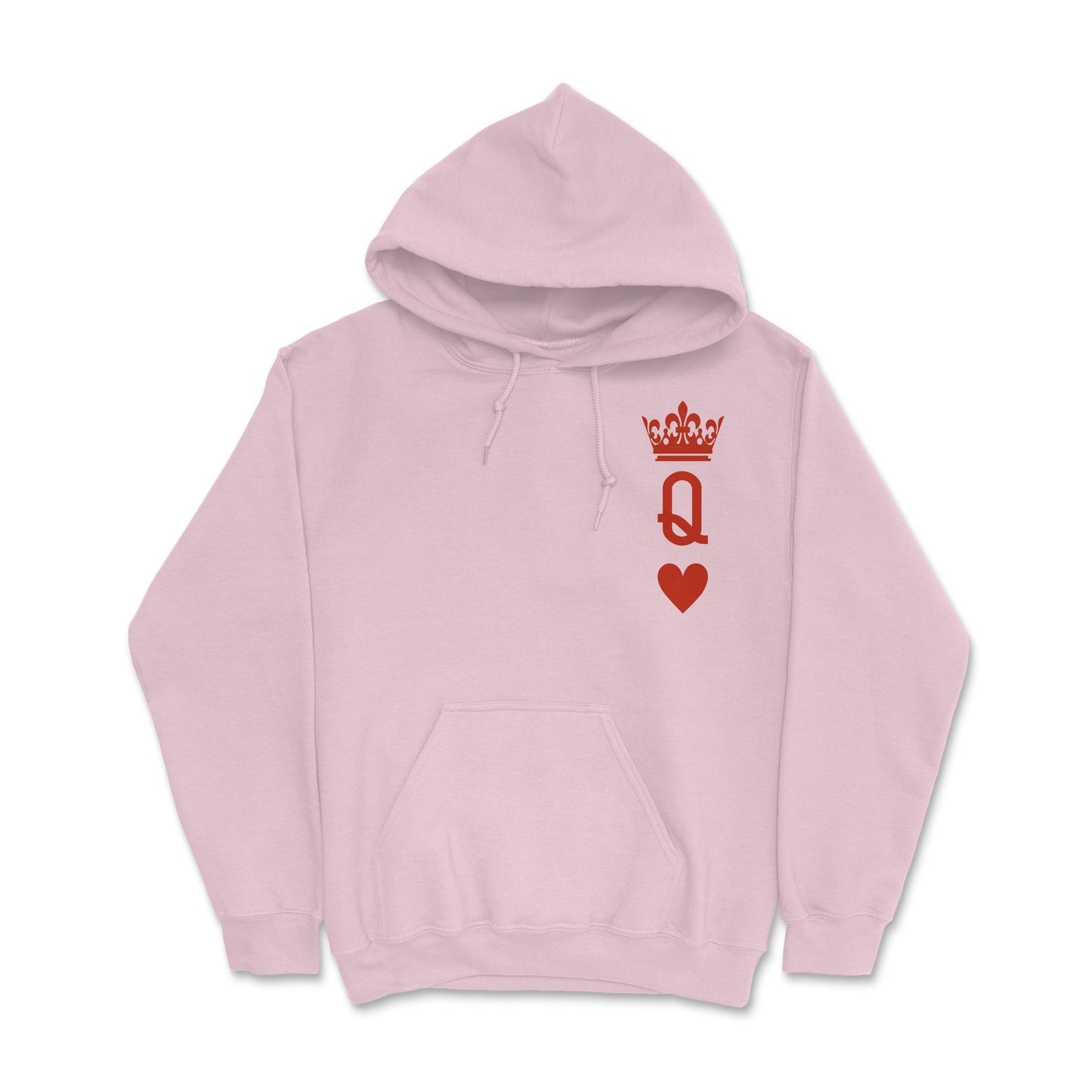 Sweat à capuche 85 % coton (blanc)