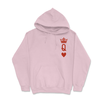 Sweat à capuche 85 % coton (blanc)