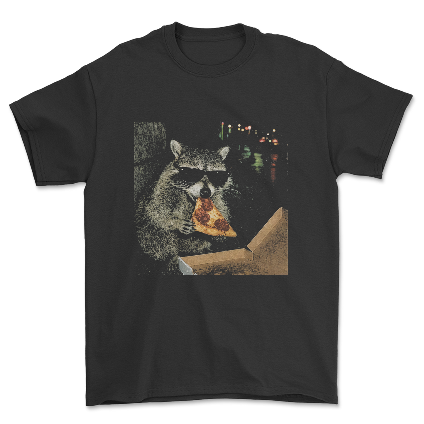 Raccoon Pizza - Tee