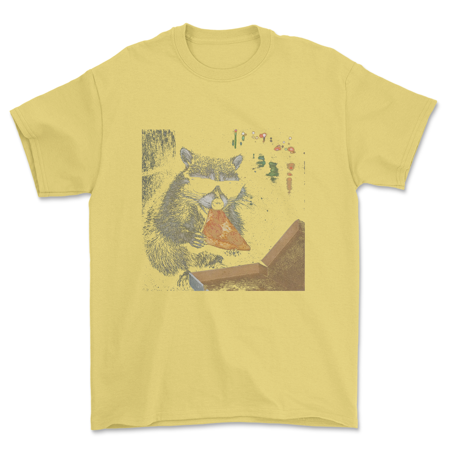 Raccoon Pizza - Tee