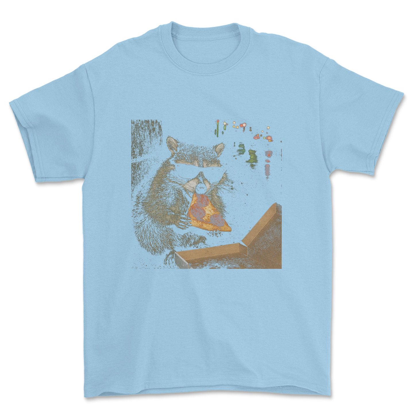 Raccoon Pizza - Tee