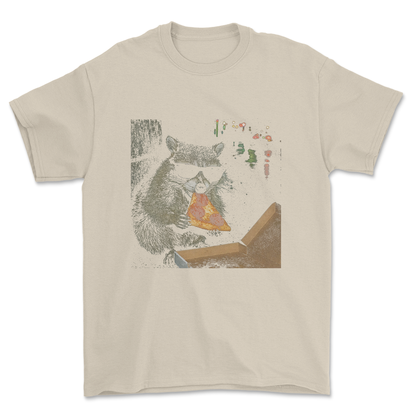 Raccoon Pizza - Tee
