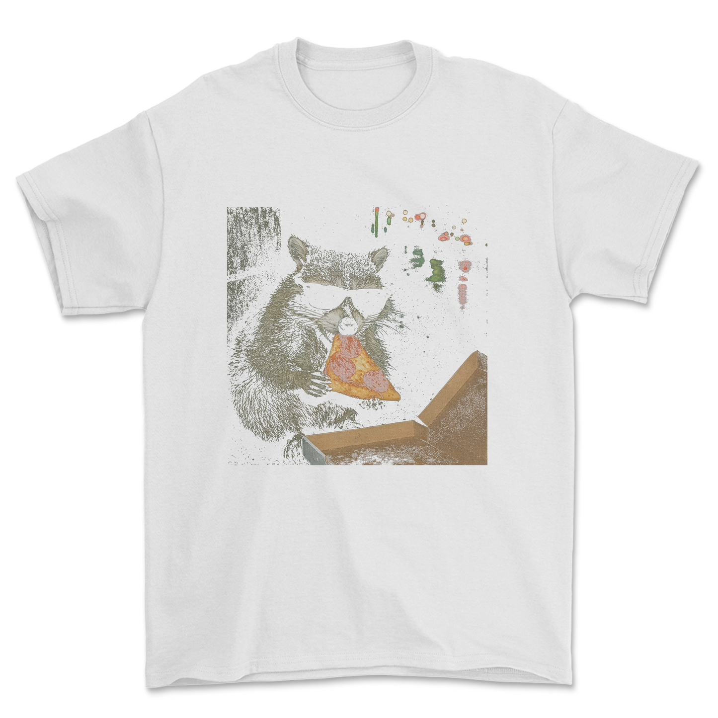 Raccoon Pizza - Tee