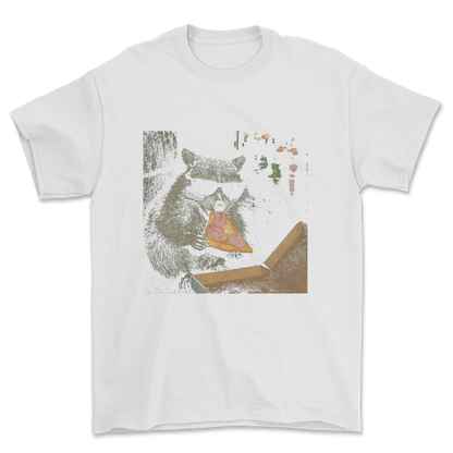 Raccoon Pizza - Tee