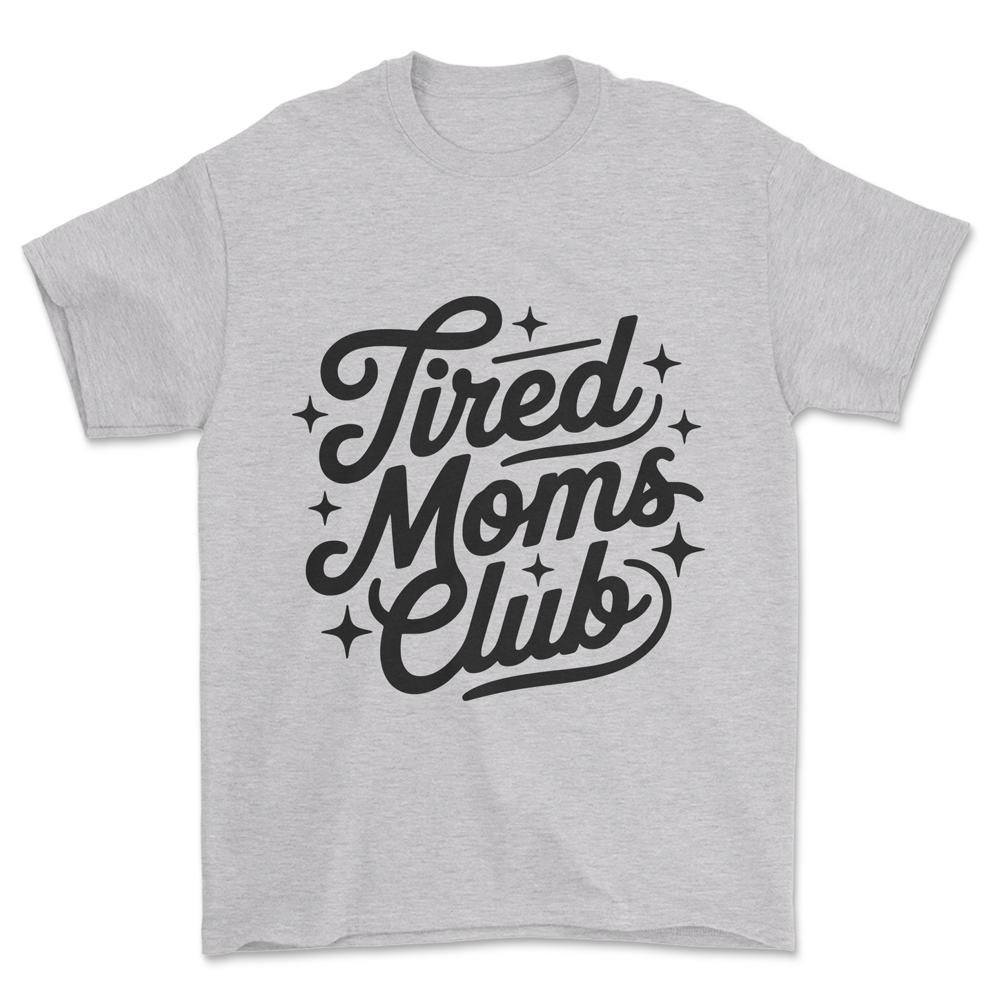 Tired Moms Club (black print) - Tee