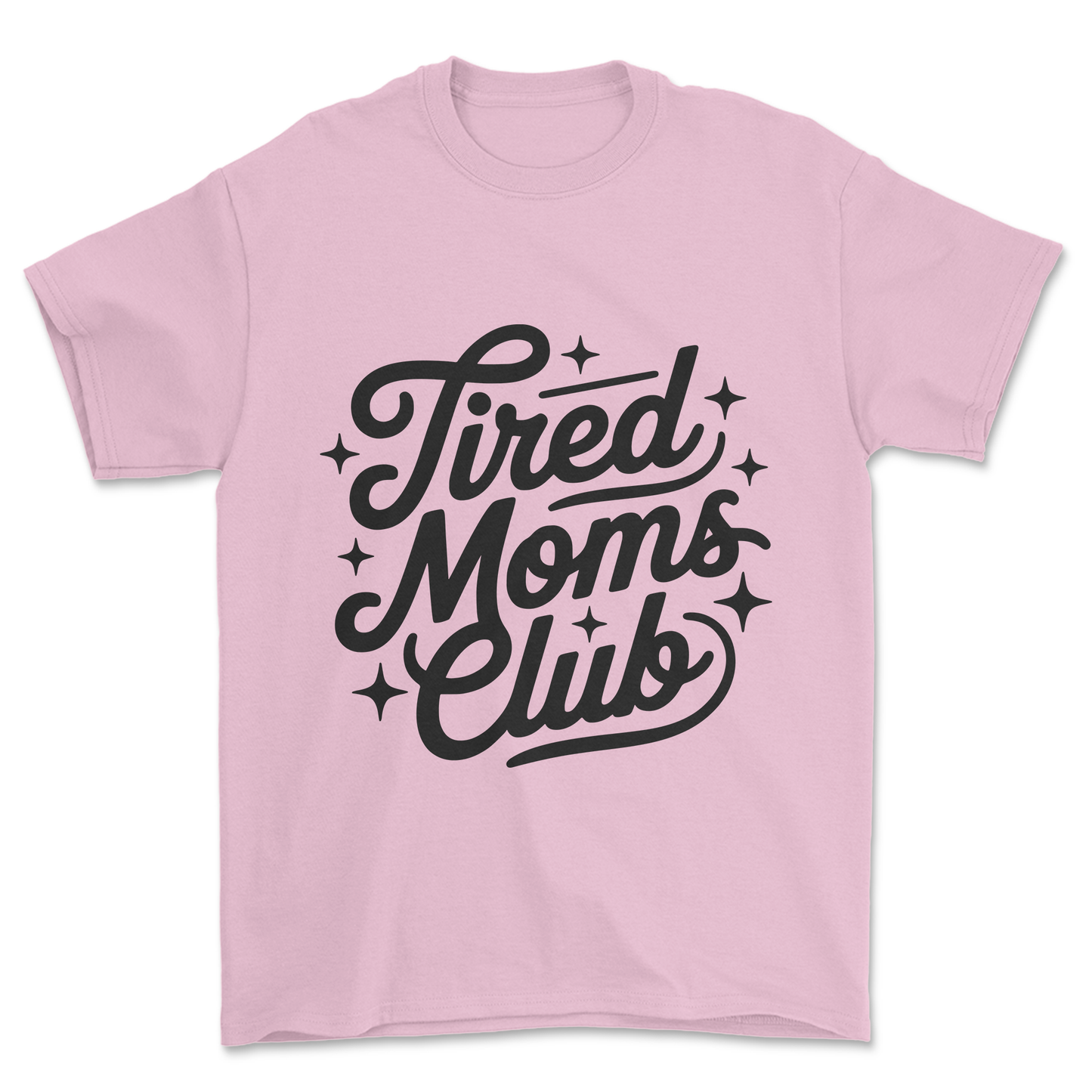 Tired Moms Club (black print) - Tee