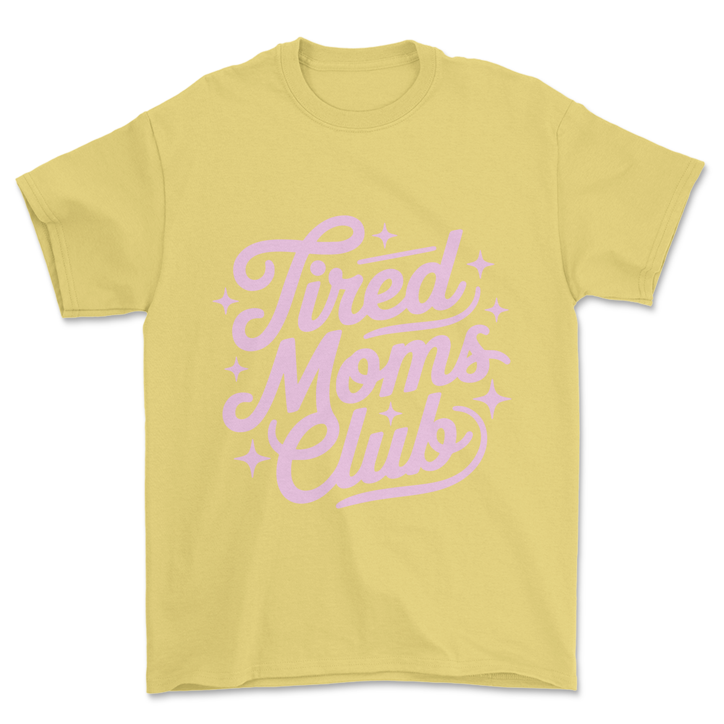 Tired Moms Club (pink print) - Tee