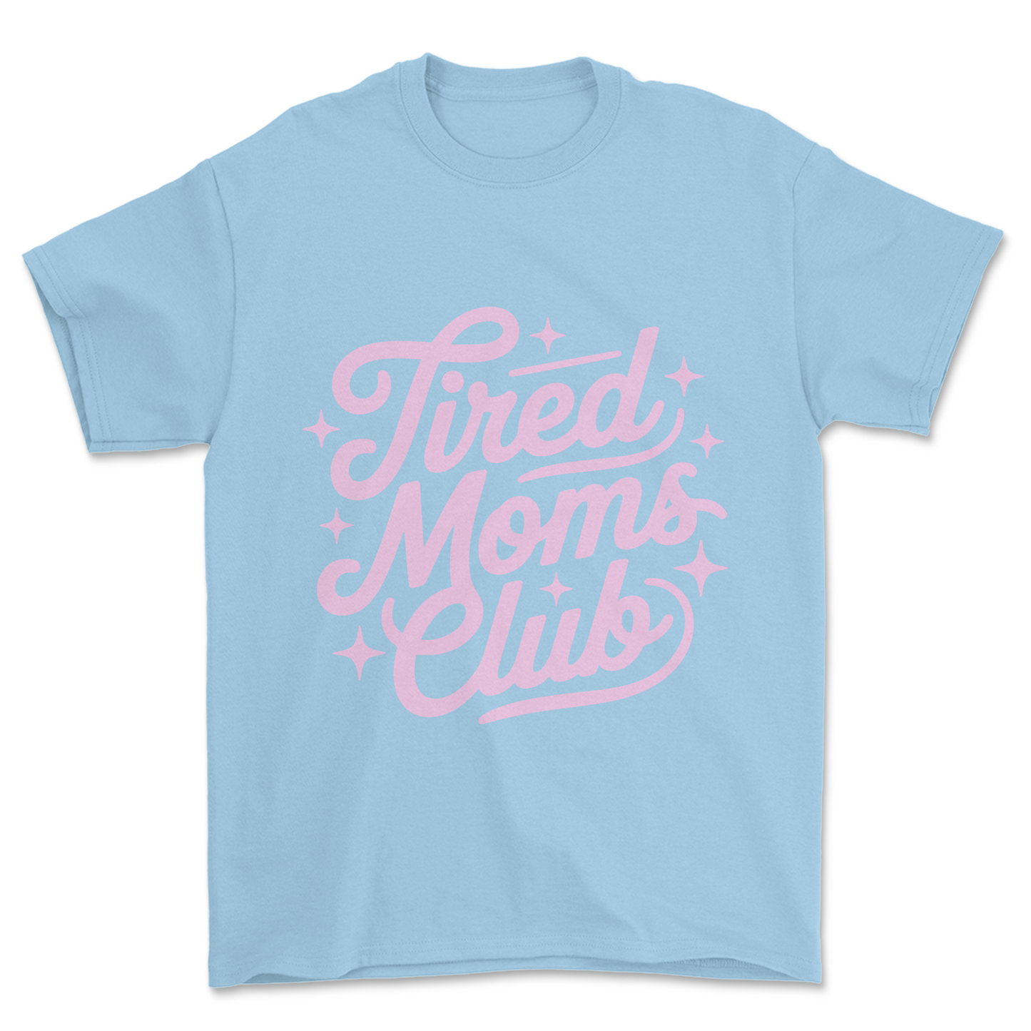 Tired Moms Club (pink print) - Tee