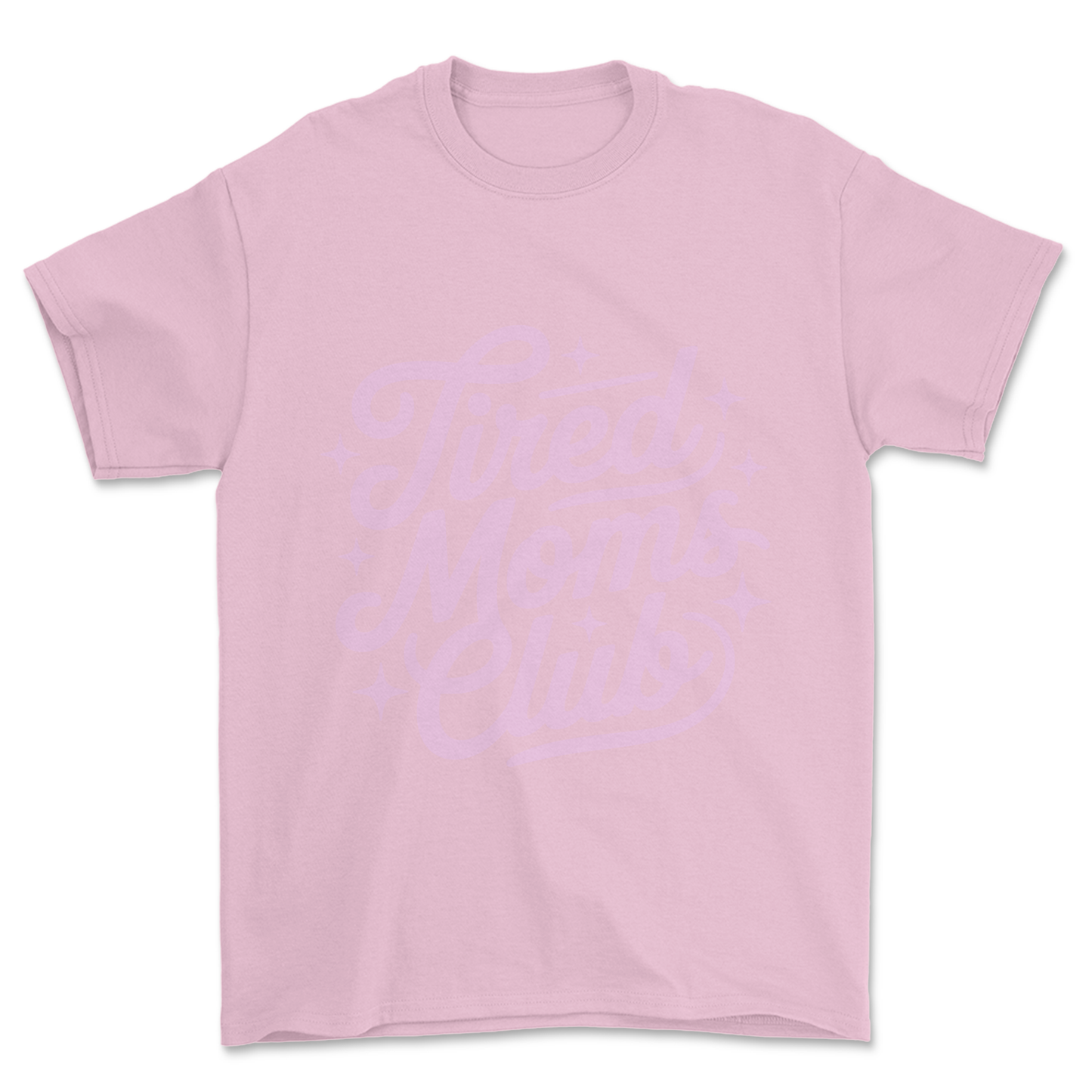 Tired Moms Club (pink print) - Tee
