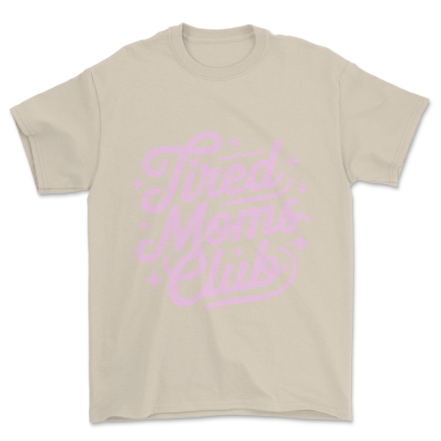 Tired Moms Club (pink print) - Tee